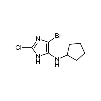 4-bromo-2-chloro-N-cyclopentyl-1H-imidazol-5-amine|CS-0656729