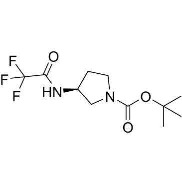 tert-Butyl (s)-3-(2,2,2-trifluoroacetamido)pyrrolidine-1-carboxylate|CS-0656827