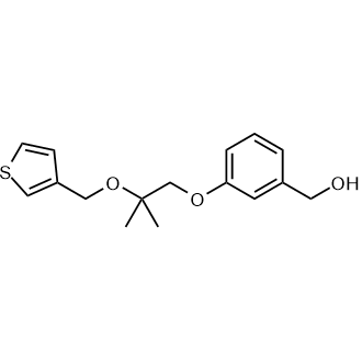 (3-(2-Methyl-2-(thiophen-3-ylmethoxy)propoxy)phenyl)methanol|CS-0656994