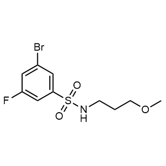 3-Bromo-5-fluoro-n-(3-methoxypropyl)benzenesulfonamide|CS-0657022
