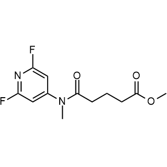 Methyl 5-((2,6-difluoropyridin-4-yl)(methyl)amino)-5-oxopentanoate|CS-0657027