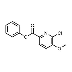 Phenyl 6-chloro-5-methoxypicolinate|CS-0657032
