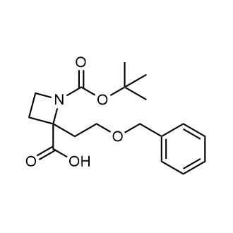2-(2-(Benzyloxy)ethyl)-1-(tert-butoxycarbonyl)azetidine-2-carboxylic acid|CS-0657143