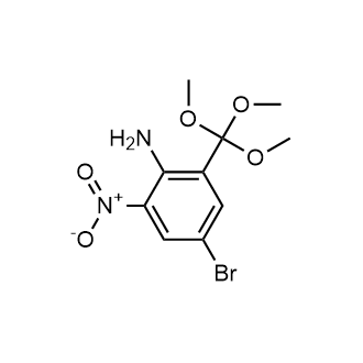 4-Bromo-2-nitro-6-(trimethoxymethyl)aniline|CS-0657162
