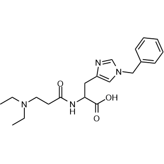 3-(1-Benzyl-1H-imidazol-4-yl)-2-(3-(diethylamino)propanamido)propanoic acid|CS-0657189