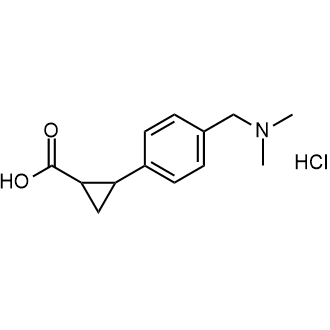 2-(4-((Dimethylamino)methyl)phenyl)cyclopropane-1-carboxylic acid hydrochloride|CS-0657194