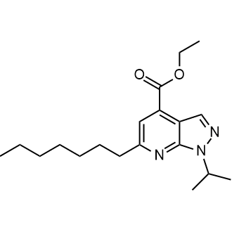 Ethyl 6-heptyl-1-isopropyl-1h-pyrazolo[3,4-b]pyridine-4-carboxylate|CS-0657207