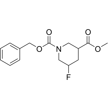 1-Benzyl 3-methyl 5-fluoropiperidine-1,3-dicarboxylate|CS-0657217