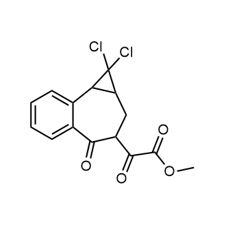 Methyl 2-(1,1-dichloro-4-oxo-1,1a,2,3,4,8b-hexahydrobenzo[a]cyclopropa[c][7]annulen-3-yl)-2-oxoacetate|CS-0657230