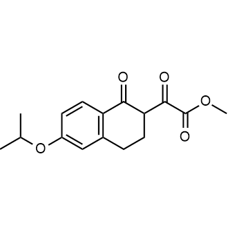Methyl 2-(6-isopropoxy-1-oxo-1,2,3,4-tetrahydronaphthalen-2-yl)-2-oxoacetate|CS-0657310