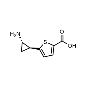 rel-5-[(1R,2R)-2-Aminocyclopropyl]-2-thiophenecarboxylic acid|CS-0657317