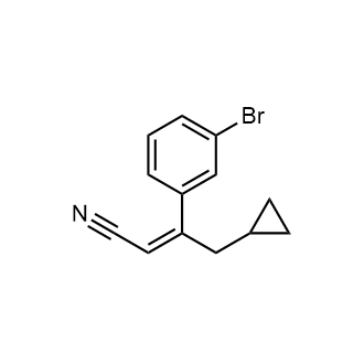 3-(3-bromophenyl)-4-cyclopropylbut-2-enenitrile|CS-0657318