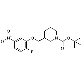 tert-Butyl (r)-3-((2-fluoro-5-nitrophenoxy)methyl)piperidine-1-carboxylate|CS-0657322