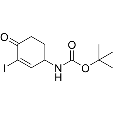 tert-Butyl (3-iodo-4-oxocyclohex-2-en-1-yl)carbamate|CS-0657394