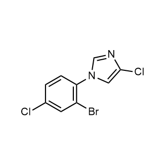 1-(2-Bromo-4-chlorophenyl)-4-chloro-1h-imidazole|CS-0657517