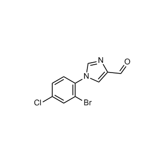 1-(2-Bromo-4-chlorophenyl)-1h-imidazole-4-carbaldehyde|CS-0657518