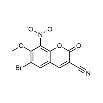 6-Bromo-7-methoxy-8-nitro-2-oxo-2h-chromene-3-carbonitrile|CS-0657713