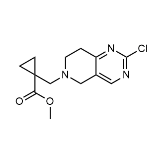 Methyl 1-((2-chloro-7,8-dihydropyrido[4,3-d]pyrimidin-6(5h)-yl)methyl)cyclopropane-1-carboxylate|CS-0657814
