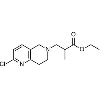 Ethyl 3-(2-chloro-7,8-dihydro-1,6-naphthyridin-6(5h)-yl)-2-methylpropanoate|CS-0657818