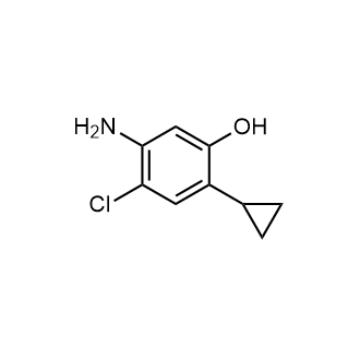 5-Amino-4-chloro-2-cyclopropylphenol|CS-0657880