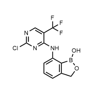 7-((2-Chloro-5-(trifluoromethyl)pyrimidin-4-yl)amino)benzo[c][1,2]oxaborol-1(3h)-ol|CS-0657918
