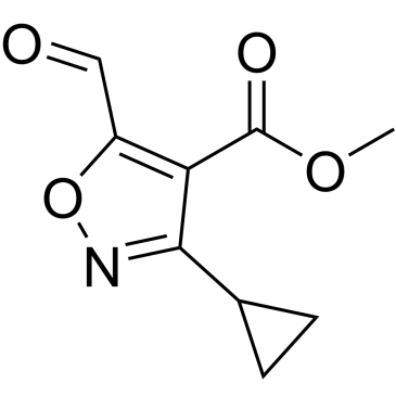 Methyl 3-cyclopropyl-5-formylisoxazole-4-carboxylate|CS-0657938