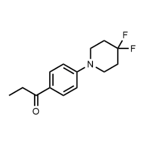1-(4-(4,4-Difluoropiperidin-1-yl)phenyl)propan-1-one|CS-0657959