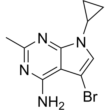 5-Bromo-7-cyclopropyl-2-methyl-7h-pyrrolo[2,3-d]pyrimidin-4-amine|CS-0657971