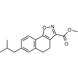 Methyl 7-isobutyl-4,5-dihydronaphtho[2,1-d]isoxazole-3-carboxylate|CS-0657995