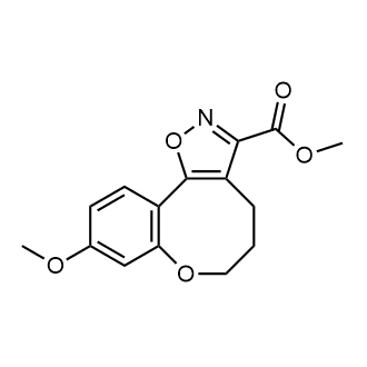 Methyl 9-methoxy-5,6-dihydro-4h-benzo[2,3]oxocino[5,4-d]isoxazole-3-carboxylate|CS-0658011