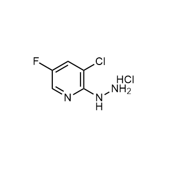 3-Chloro-5-fluoro-2-hydrazinylpyridine hydrochloride|CS-0658048