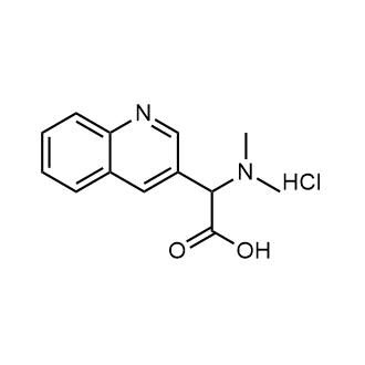 2-(Dimethylamino)-2-(quinolin-3-yl)acetic acid hydrochloride|CS-0658072