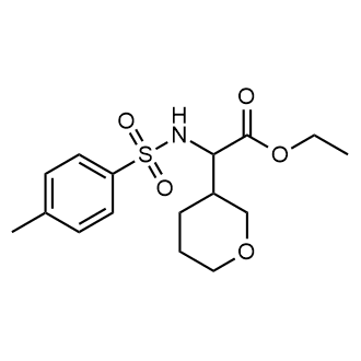Ethyl 2-((4-methylphenyl)sulfonamido)-2-(tetrahydro-2h-pyran-3-yl)acetate|CS-0658073