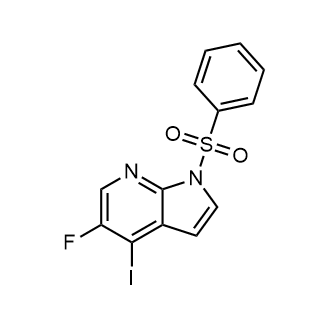 5-Fluoro-4-iodo-1-(phenylsulfonyl)-1h-pyrrolo[2,3-b]pyridine|CS-0658171