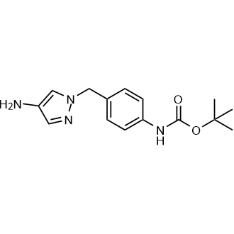 tert-Butyl (4-((4-amino-1h-pyrazol-1-yl)methyl)phenyl)carbamate|CS-0658182