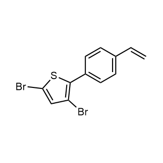 3,5-Dibromo-2-(4-vinylphenyl)thiophene|CS-0658240