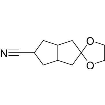 Hexahydro-1h-spiro[pentalene-2,2'-[1,3]dioxolane]-5-carbonitrile|CS-0658287