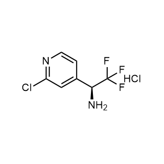 (s)-1-(2-Chloropyridin-4-yl)-2,2,2-trifluoroethan-1-amine hydrochloride|CS-0658406