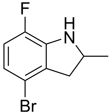 4-Bromo-7-fluoro-2-methylindoline|CS-0658523