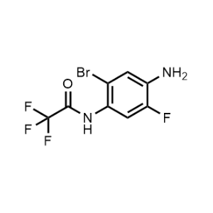 N-(4-Amino-2-bromo-5-fluorophenyl)-2,2,2-trifluoroacetamide|CS-0658641