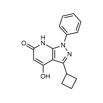 3-Cyclobutyl-4-hydroxy-1-phenyl-1,7-dihydro-6h-pyrazolo[3,4-b]pyridin-6-one|CS-0658654