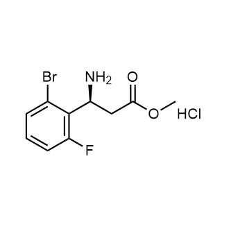 Methyl (s)-3-amino-3-(2-bromo-6-fluorophenyl)propanoate hydrochloride|CS-0658909