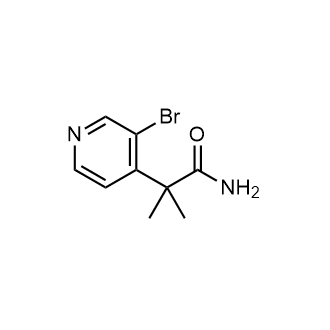 2-(3-Bromopyridin-4-yl)-2-methylpropanamide|CS-0658931