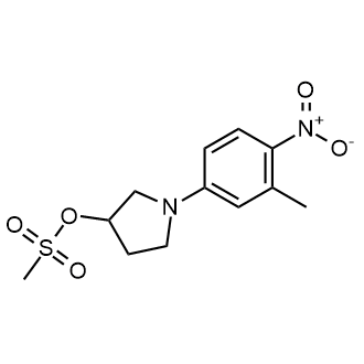 1-(3-Methyl-4-nitrophenyl)pyrrolidin-3-yl methanesulfonate|CS-0659073