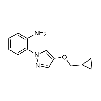 2-(4-(Cyclopropylmethoxy)-1h-pyrazol-1-yl)aniline|CS-0659102