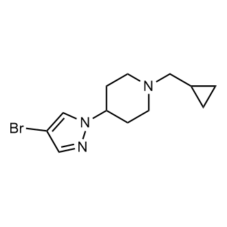 4-(4-Bromo-1h-pyrazol-1-yl)-1-(cyclopropylmethyl)piperidine|CS-0659107