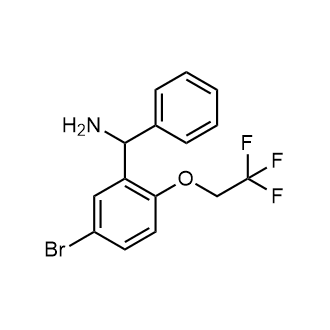 (5-Bromo-2-(2,2,2-trifluoroethoxy)phenyl)(phenyl)methanamine|CS-0659108