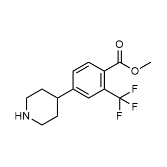 Methyl 4-(piperidin-4-yl)-2-(trifluoromethyl)benzoate|CS-0659114