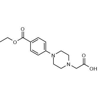 2-(4-(4-(Ethoxycarbonyl)phenyl)piperazin-1-yl)acetic acid|CS-0659131