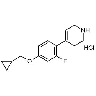 4-(4-(Cyclopropylmethoxy)-2-fluorophenyl)-1,2,3,6-tetrahydropyridine hydrochloride|CS-0659142